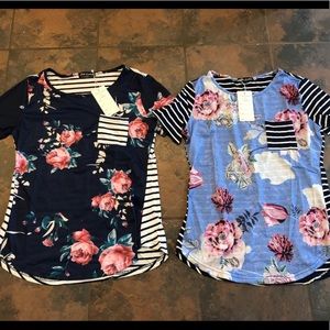 Jade & Juliet floral tops 2 for 1!